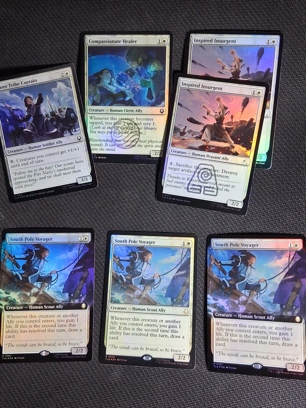 Themed MTG Avatar Water Tribe Lot ~ 69 Cards With Katara Showcase Foil Rare